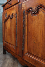Load image into Gallery viewer, Provincial French Walnut Buffet Deux Corps / Armoire — c.1800