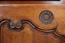 Load image into Gallery viewer, Provincial French Walnut Buffet Deux Corps / Armoire — c.1800