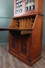 Load image into Gallery viewer, Scottish Arts and Crafts Bureau Bookcase c.1900