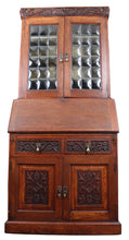 Load image into Gallery viewer, Scottish Arts and Crafts Bureau Bookcase c.1900