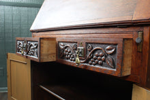 Load image into Gallery viewer, Scottish Arts and Crafts Bureau Bookcase c.1900