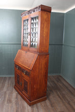 Load image into Gallery viewer, Scottish Arts and Crafts Bureau Bookcase c.1900