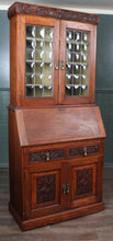 Load image into Gallery viewer, Scottish Arts and Crafts Bureau Bookcase c.1900