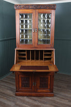 Load image into Gallery viewer, Scottish Arts and Crafts Bureau Bookcase c.1900
