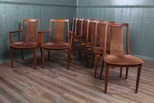 Load image into Gallery viewer, Set of 8 English GPlan Chairs