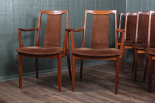 Load image into Gallery viewer, Set of 8 English GPlan Chairs