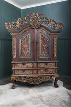 Load image into Gallery viewer, Solid Carved Cabinet c.1920