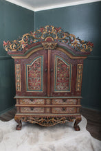Load image into Gallery viewer, Solid Carved Cabinet c.1920