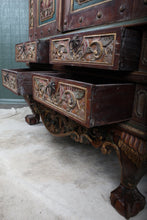 Load image into Gallery viewer, Solid Carved Cabinet c.1920