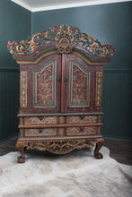 Load image into Gallery viewer, Solid Carved Cabinet c.1920