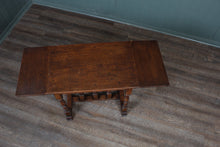 Load image into Gallery viewer, Solid Oak Dropleaf Table c.1920