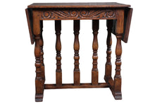 Load image into Gallery viewer, Solid Oak Dropleaf Table c.1920