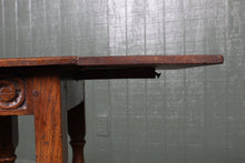 Load image into Gallery viewer, Solid Oak Dropleaf Table c.1920