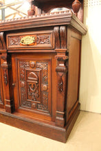 Load image into Gallery viewer, Superb English Mahogany Mirror Backed Sideboard c.1900
