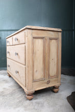 Load image into Gallery viewer, Victorian English Pine Chest c.1880