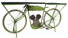 Load image into Gallery viewer, Vintage Bicycle Console Table