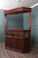 Load image into Gallery viewer, Vintage English Oak Bar