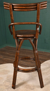 French Swivel Bar Stool - The Barn Antiques