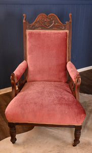 Pair of Victorian Upholstered Chairs - The Barn Antiques