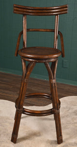 French Swivel Bar Stool - The Barn Antiques