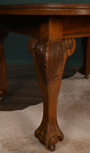 Mahogany Crank Table - The Barn Antiques