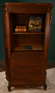 Walnut French Secretaire c.1870 - The Barn Antiques