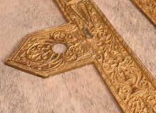 Load image into Gallery viewer, Embossed Brass Door Plates - The Barn Antiques