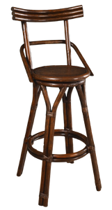 French Swivel Bar Stool - The Barn Antiques