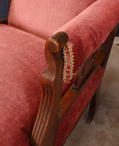 Pair of Victorian Upholstered Chairs - The Barn Antiques