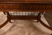 Load image into Gallery viewer, Carved Oak Table c.1880 - The Barn Antiques