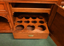 Load image into Gallery viewer, Fantastic English Oak Mirrored Sideboard - The Barn Antiques