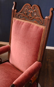 Pair of Victorian Upholstered Chairs - The Barn Antiques