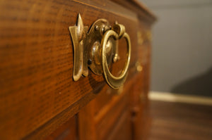 Oak Mirrored Sideboard - The Barn Antiques