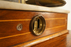 Brass and Marble Scale and Weights - The Barn Antiques