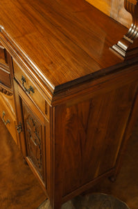 Walnut Mirrored Sideboard - The Barn Antiques