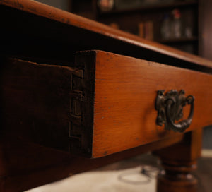 Victorian Pine Table - The Barn Antiques