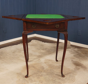 Victorian Mahogany Games Table - The Barn Antiques