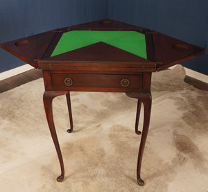 Victorian Mahogany Games Table - The Barn Antiques