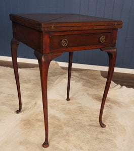 Victorian Mahogany Games Table - The Barn Antiques