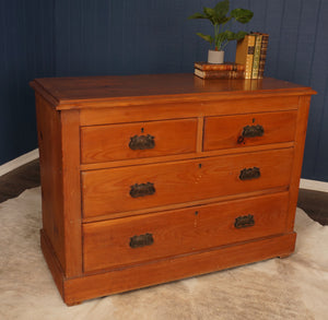 Pine Chest of Drawers - The Barn Antiques