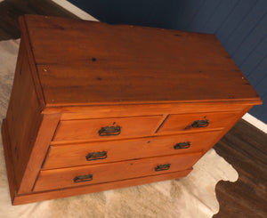 Pine Chest of Drawers - The Barn Antiques