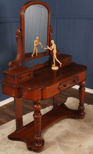 Victorian Mahogany Princess Dressing Table - The Barn Antiques