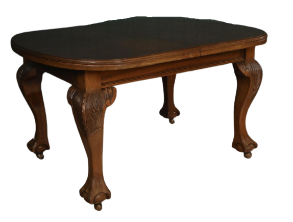 Mahogany Crank Table - The Barn Antiques