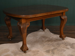 Mahogany Crank Table - The Barn Antiques