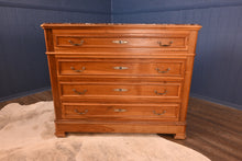 Load image into Gallery viewer, French Marble Top Chest c.1880 - The Barn Antiques