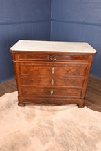 Load image into Gallery viewer, French Mahogany Marble Topped Commode c.1870 - The Barn Antiques