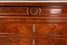 Load image into Gallery viewer, French Mahogany Marble Topped Commode c.1870 - The Barn Antiques