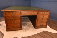 Load image into Gallery viewer, An English Mahogany Partners Desk c.1900 - The Barn Antiques