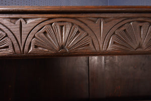 Heavily Carved French Bookcase c.1890 - The Barn Antiques