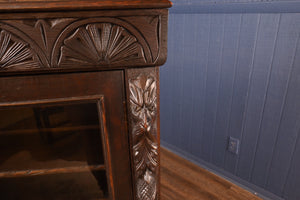 Heavily Carved French Bookcase c.1890 - The Barn Antiques